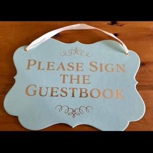 Sign The Guestbook Sign